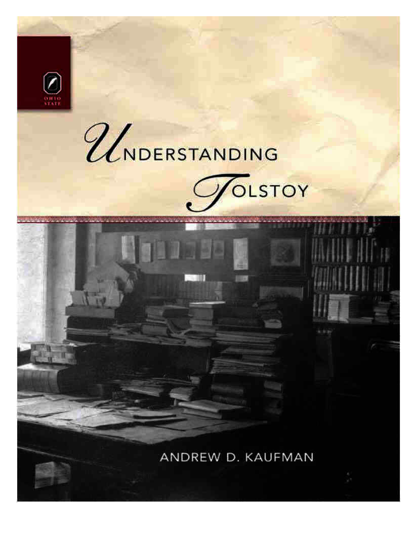 UnderstandingTolstoy