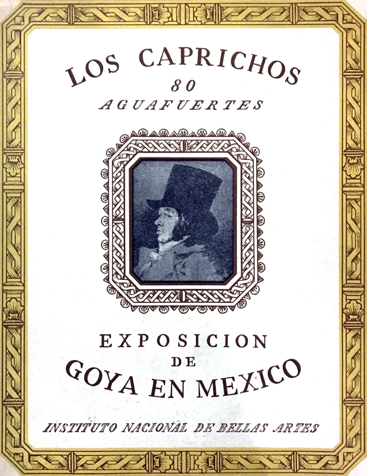 Los caprichos. Catálogo de la exposición 1948